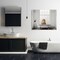 Stupell Industries Minimalist Lion Bathtime Canvas, design by Sasha